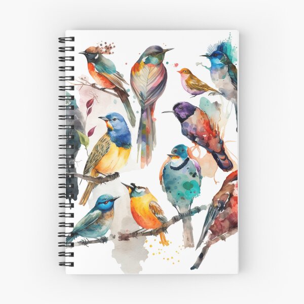 Item preview, everybirdy golder birds pattern designed and sold by printiesart.