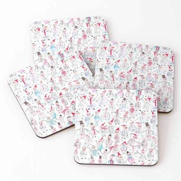 Item preview, Winter snowmen - Christmas snow - Snowfight  designed and sold by ninoladesign.