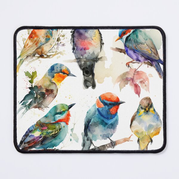 Item preview, everybirdy golder birds pattern designed and sold by printiesart.