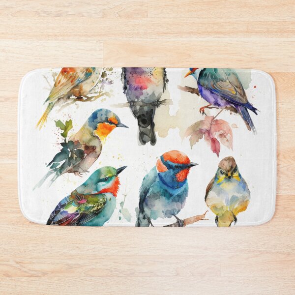 Item preview, everybirdy golder birds pattern designed and sold by printiesart.