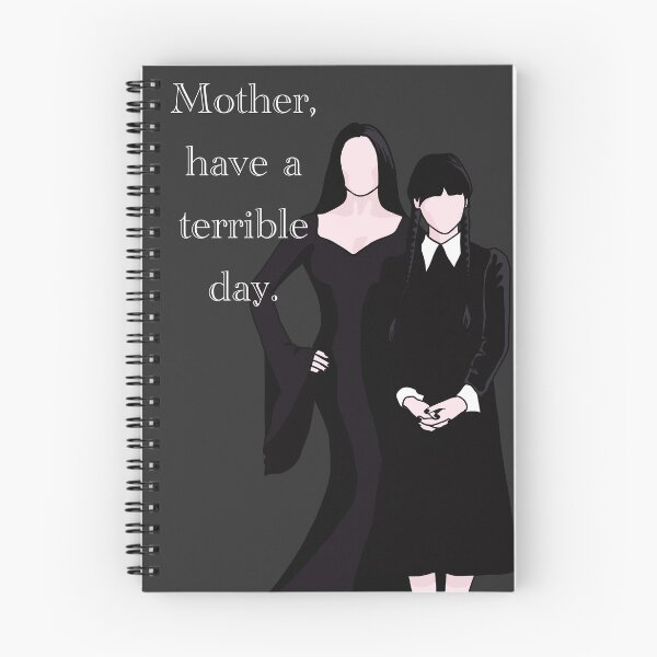 Item preview, Wednesday and Morticia Addams mothers day designed and sold by SepiaWinchester.