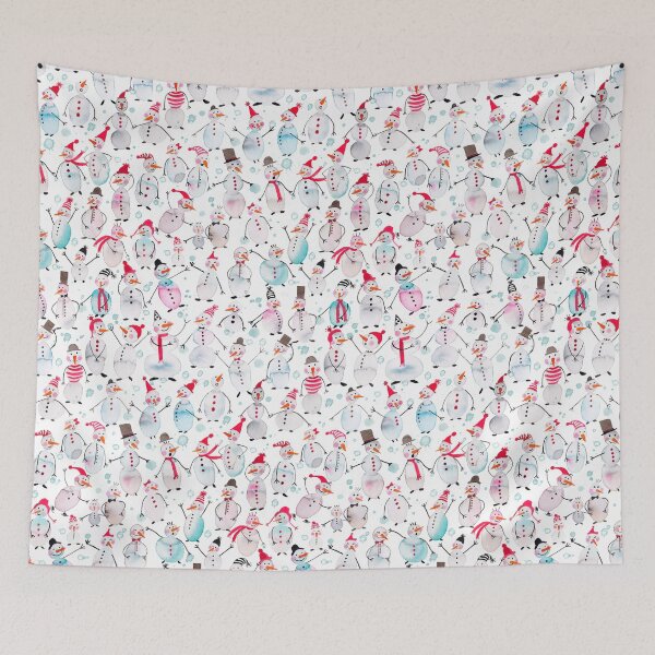 Item preview, Winter snowmen - Christmas snow - Snowfight  designed and sold by ninoladesign.