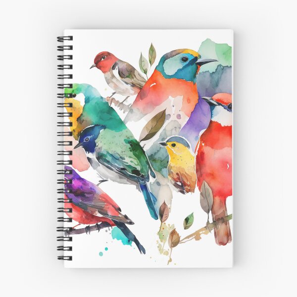 Item preview, everybirdy golder birds pattern designed and sold by printiesart.