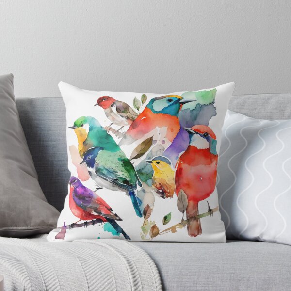 Item preview, everybirdy golder birds pattern designed and sold by printiesart.