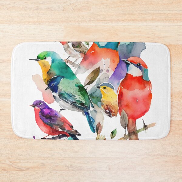Item preview, everybirdy golder birds pattern designed and sold by printiesart.