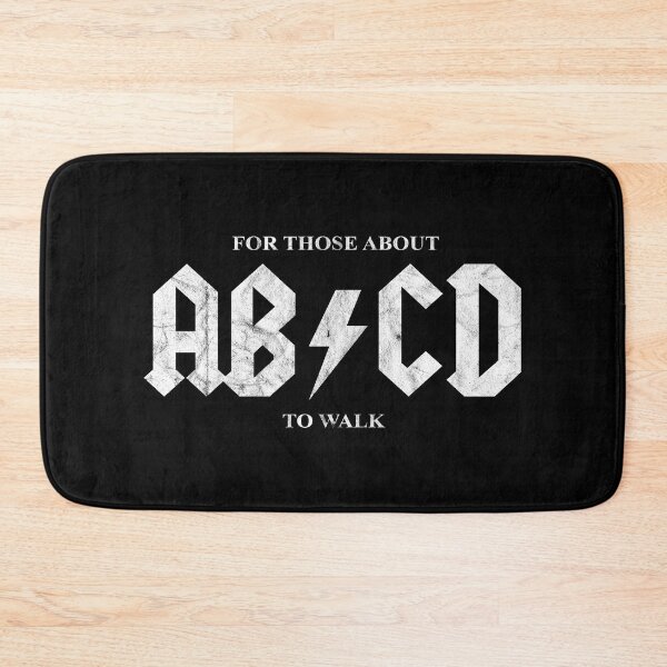 Item preview, ABCD For Those About To Walk - Destressed Design designed and sold by risible.