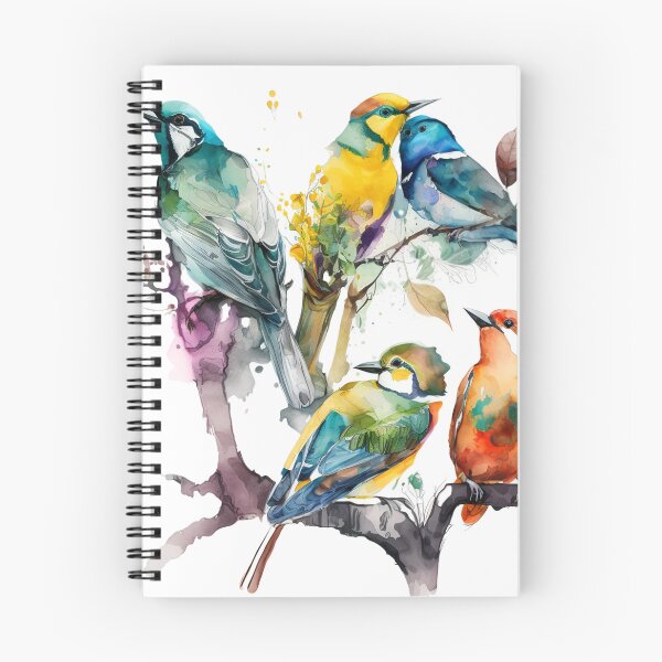 Item preview, everybirdy golder birds pattern designed and sold by printiesart.