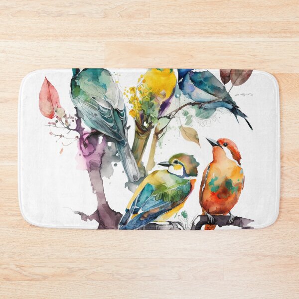 Item preview, everybirdy golder birds pattern designed and sold by printiesart.