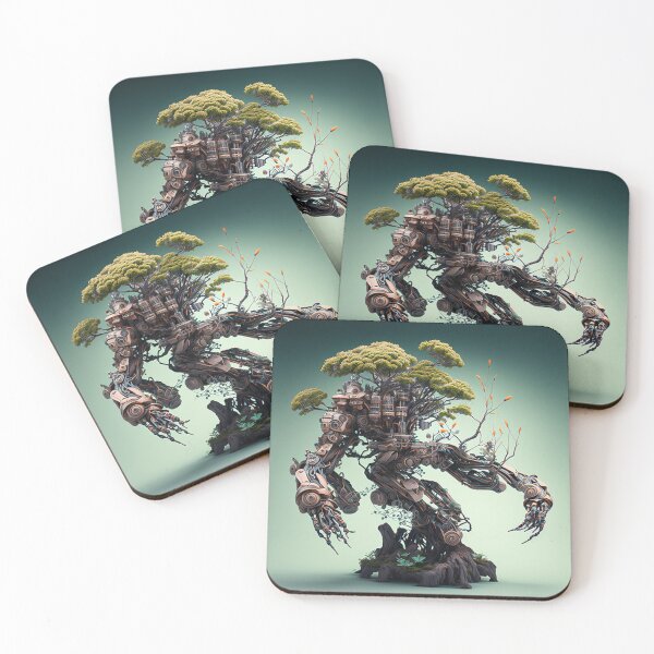 Item preview, Intricate Bonsai Bots designed and sold by WilbDigital.