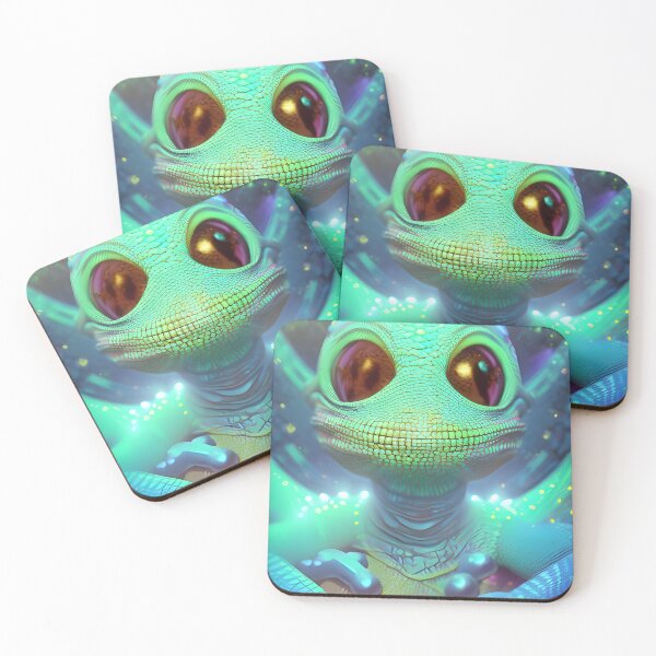 Item preview, Cute Lizard Blue and Green designed and sold by VersoShopping.