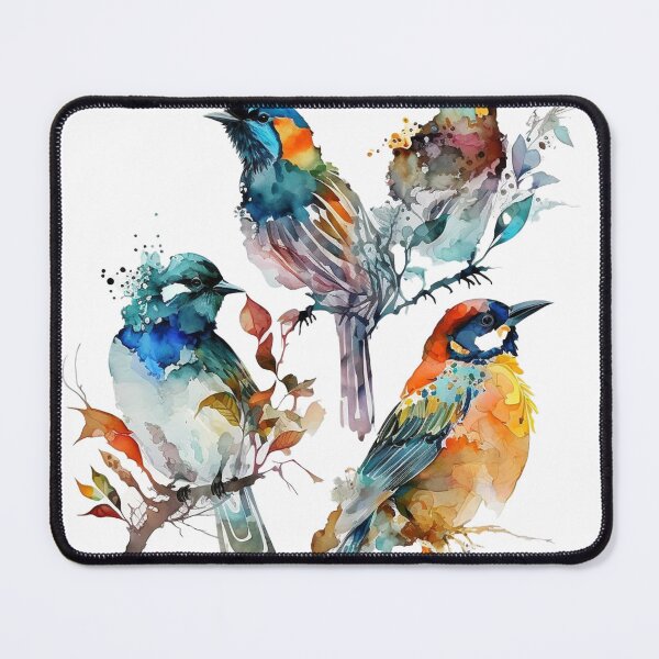 Item preview, everybirdy golder birds pattern designed and sold by printiesart.