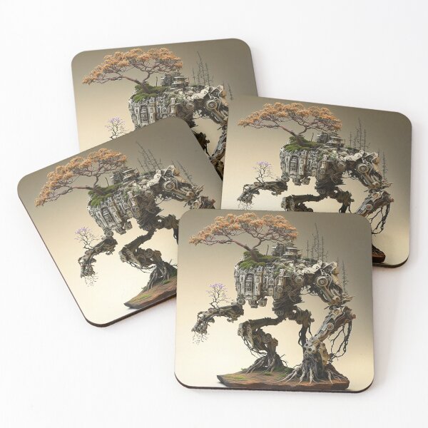 Item preview, Intricate Bonsai Bots designed and sold by WilbDigital.