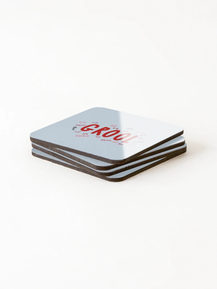Thumbnail 4 of 5, Coasters (Set of 4), Grool designed and sold by RooBooCo.
