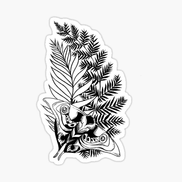 The Last Of Us Part 2 - Ellie tattoo black - Naughty Dog - The Last Of Us -  Sticker