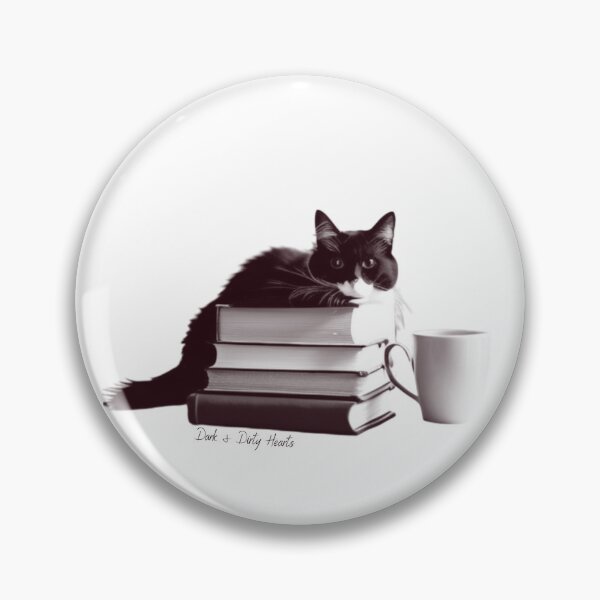 Item preview, Cats, Coffee (or tea) & Books designed and sold by DarkDirtyHearts.