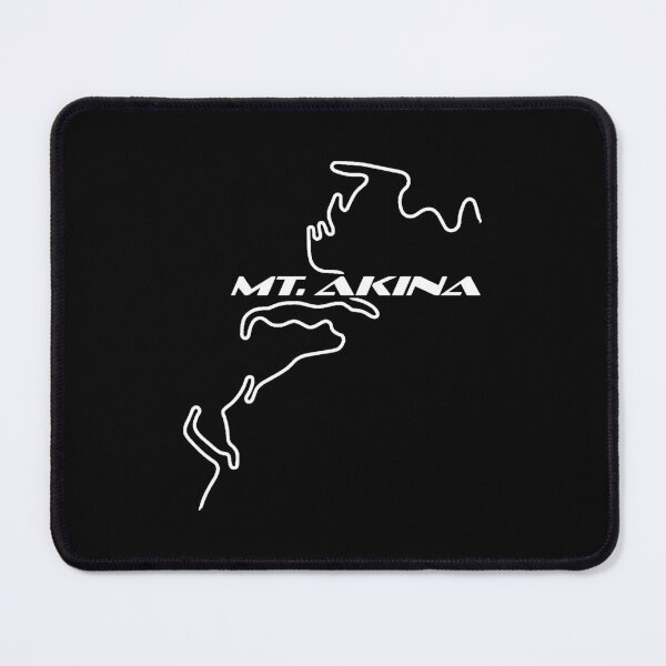 Item preview, Mt. Akina Track Map (White) designed and sold by TheJDEmbassy.