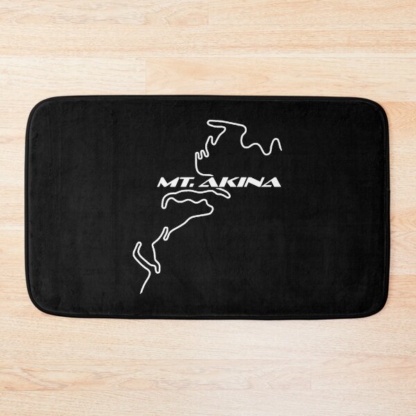Item preview, Mt. Akina Track Map (White) designed and sold by TheJDEmbassy.