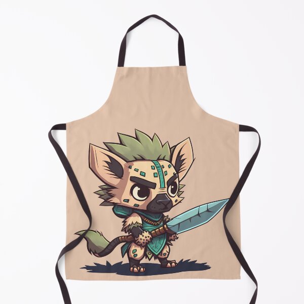 Item preview, Adorable Kawaii Tribal Hyena Fighter designed and sold by tartanphoenix.