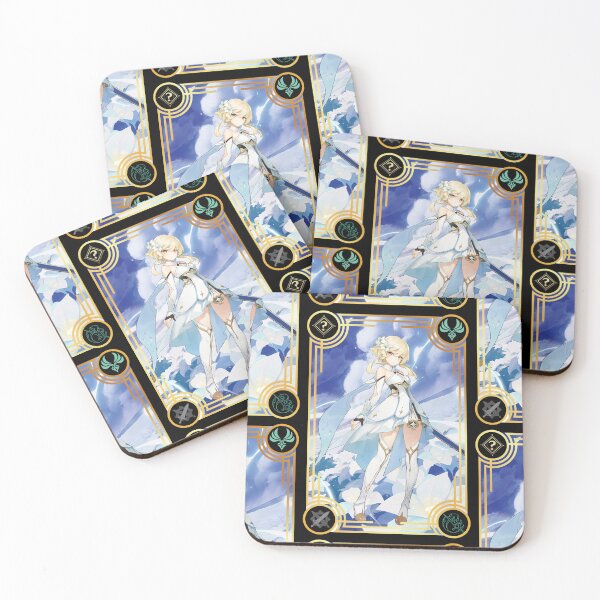 Item preview, Traveler Lumine - Anemo - Black Border designed and sold by RynTheArtist.