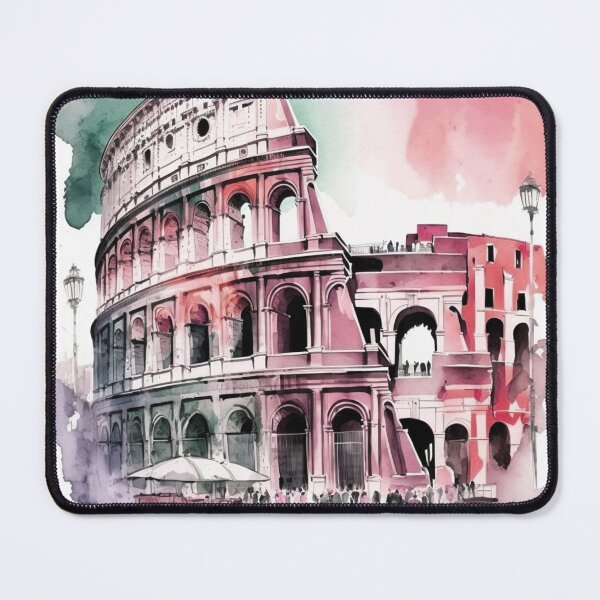 Item preview, Rome Italy Colosseum Watercolor designed and sold by artra-shop.