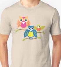 owls branch T-shirt Unisex T-Shirt