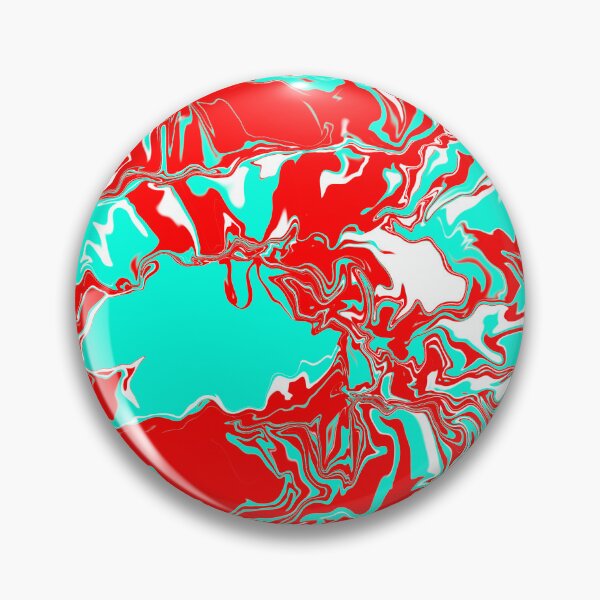 Artikelvorschau, Red teal white  entworfen und verkauft von awsomepatterns.