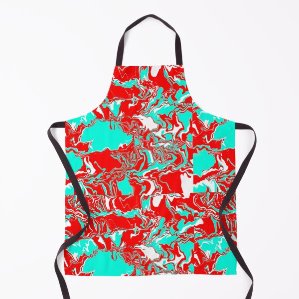 Aperçu de l'œuvre Red teal white créée et vendue par awsomepatterns.