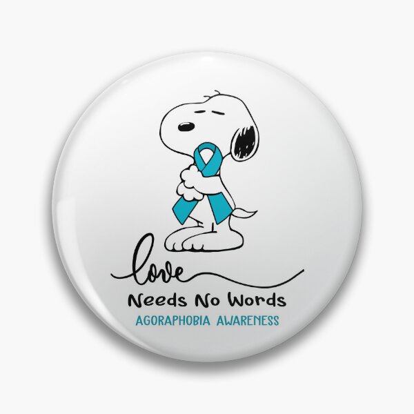 Item preview, Agoraphobia Awareness - LOVE NEEDS NO WORDS designed and sold by Elise-Chapman.