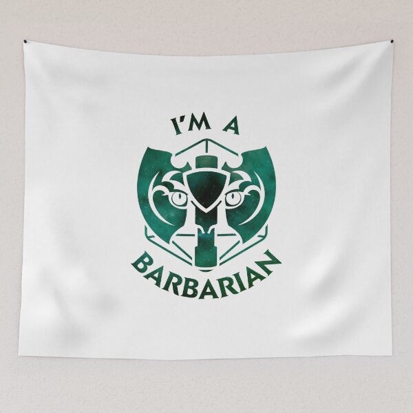 Item preview, I'm a Barbarian (english) designed and sold by MontyDrake.