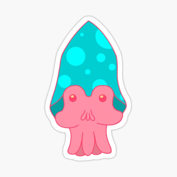 Item preview, Pink Little Squid Creature designed and sold by ToastWithBread.