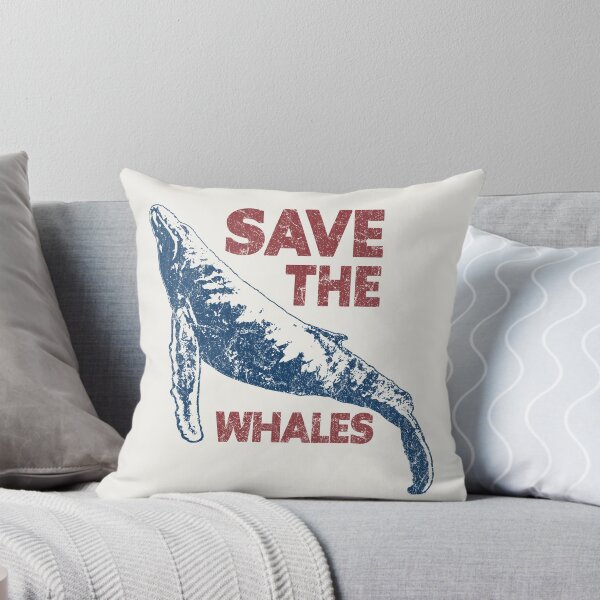 Item preview, Save the Whales Retro 80s Vintage designed and sold by IronEcho.