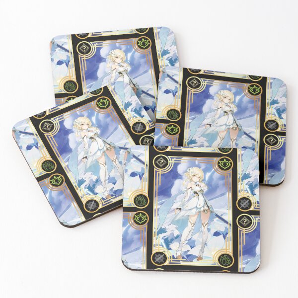 Item preview, Traveler Lumine - Dendro -  Black Border designed and sold by RynTheArtist.