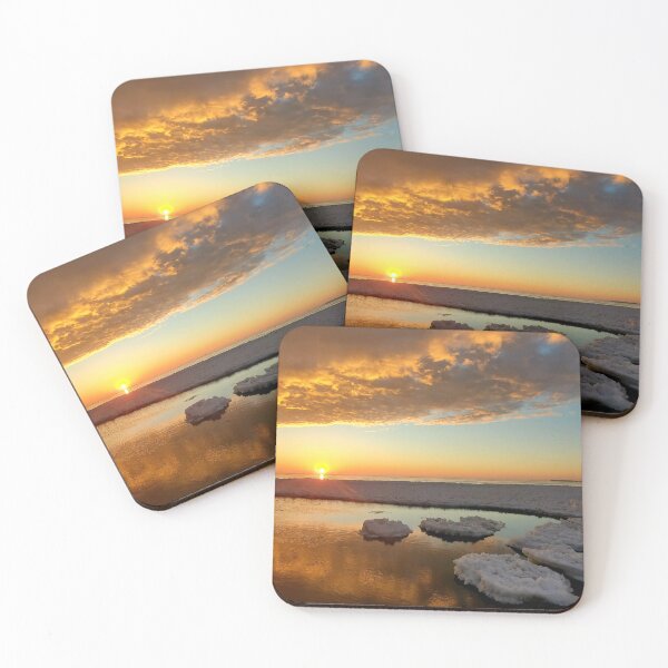 Item preview, winter sunrise designed and sold by RobotPizzaGuy.