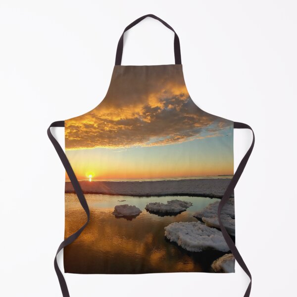 Item preview, winter sunrise designed and sold by RobotPizzaGuy.