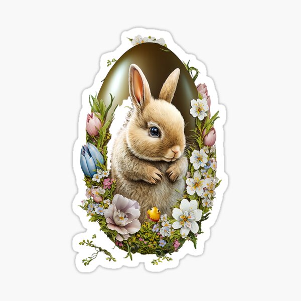 Item preview, Cute Easter Bunny designed and sold by Juliascutecornr.