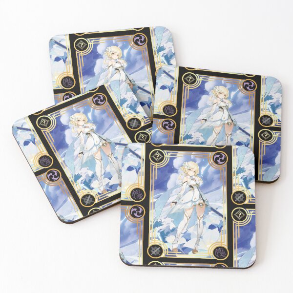 Item preview, Traveler Lumine - Electro - Black Border designed and sold by RynTheArtist.