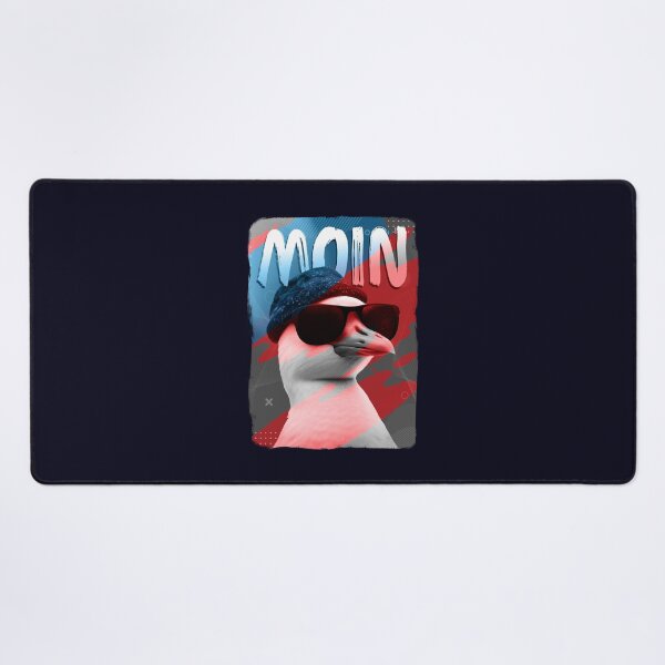 Item preview, In Hamburg they say Moin. Seagull with sunglasses designed and sold by RAWWR.