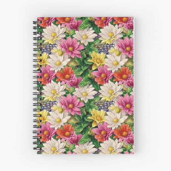 Item preview, Multicolored Flowers and Leaves designed and sold by MrFelixArt.