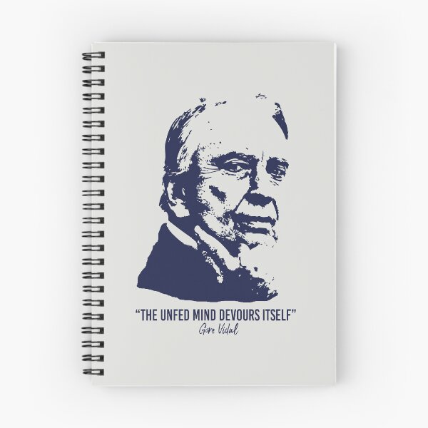 Item preview, Gore Vidal Quote The Unfed Mind Devours itself designed and sold by politicalamity.
