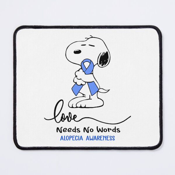 Item preview, Alopecia Awareness - LOVE NEEDS NO WORDS designed and sold by Elise-Chapman.