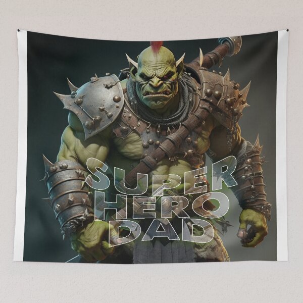 Item preview, super hero dad designed and sold by lenteraartshop.