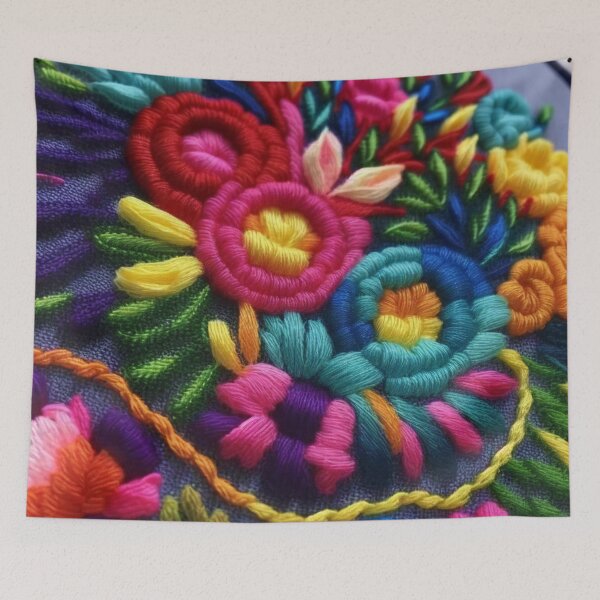 Artikelvorschau, rainbow embroidery by daniel costa entworfen und verkauft von deecosta.