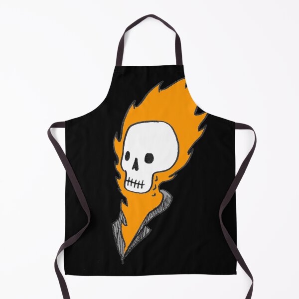 Item preview, flaming skull guy (joern) designed and sold by RobotPizzaGuy.