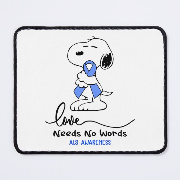 Item preview, ALS Awareness - LOVE NEEDS NO WORDS designed and sold by Elise-Chapman.