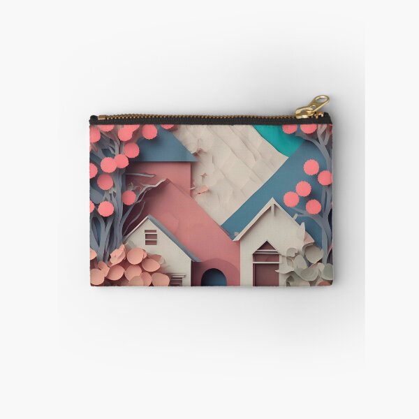 Item preview, Dream House Pink in Paper art style designed and sold by FormFinder.
