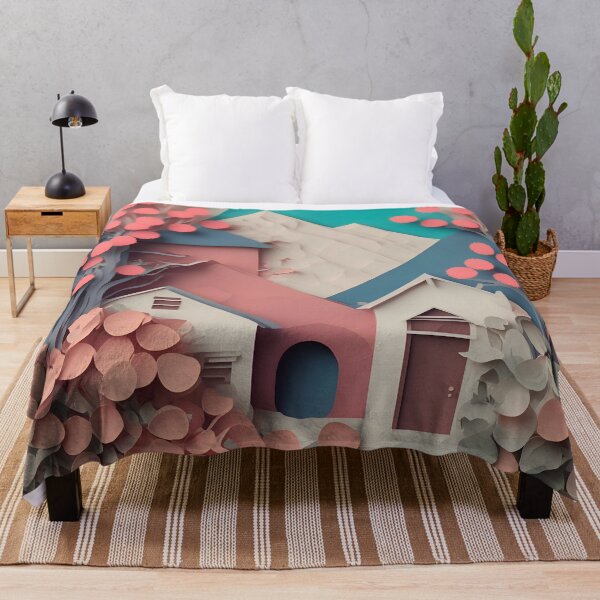Item preview, Dream House Pink in Paper art style designed and sold by FormFinder.