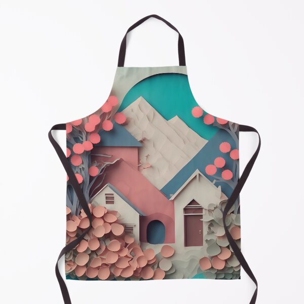 Item preview, Dream House Pink in Paper art style designed and sold by FormFinder.