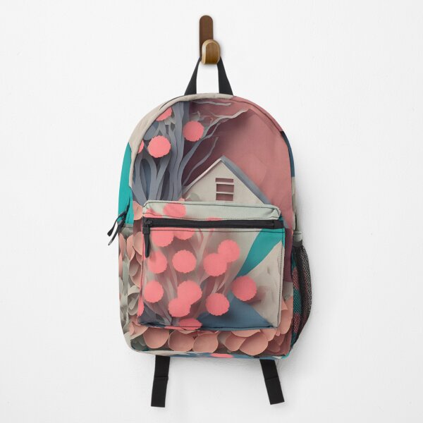 Item preview, Dream House Pink in Paper art style designed and sold by FormFinder.