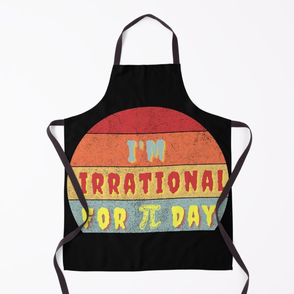 Item preview, For Pi Day, an "I'm irrational" merch is the perfect way to combine your love for math and quirky humor. designed and sold by awCurve.