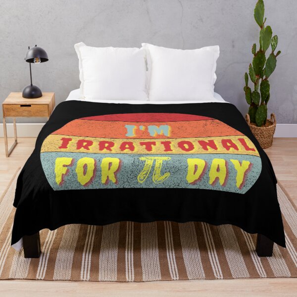 Item preview, For Pi Day, an "I'm irrational" merch is the perfect way to combine your love for math and quirky humor. designed and sold by awCurve.
